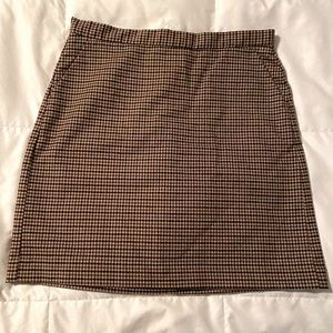 Banana Republic plaid mini skirt